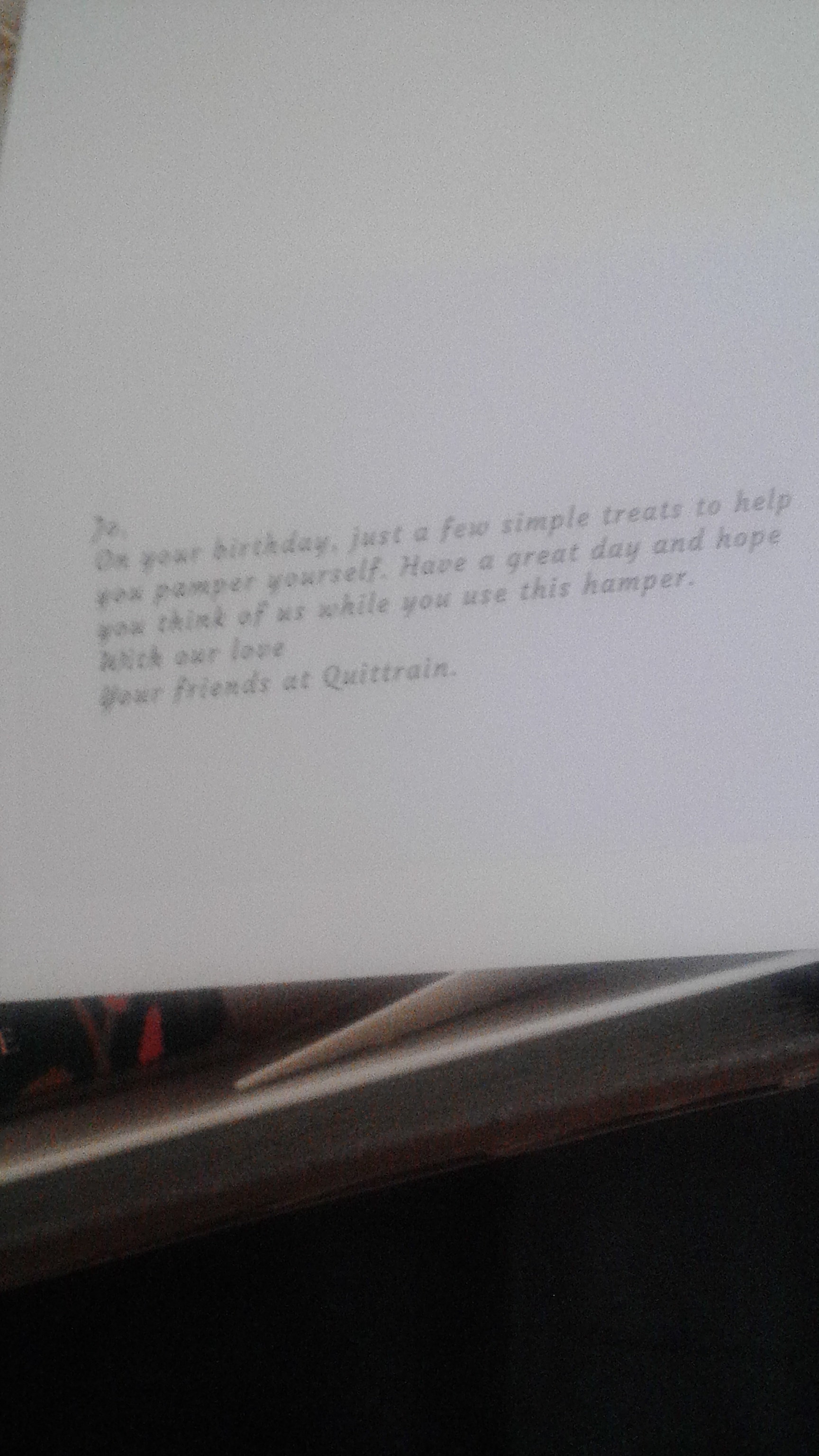 Feeling special, spoiled and humbled...