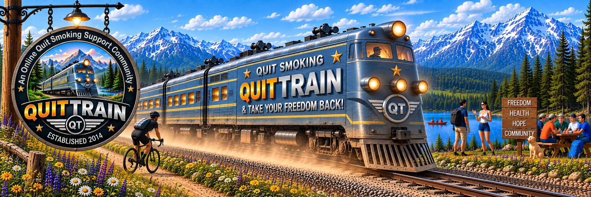 Quit Train, A Quit Smoking Support Community