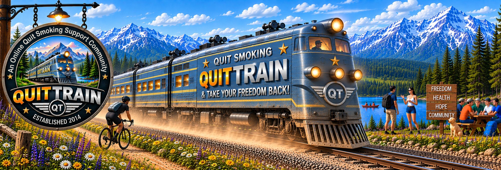 Quit Train, A Quit Smoking Support Community