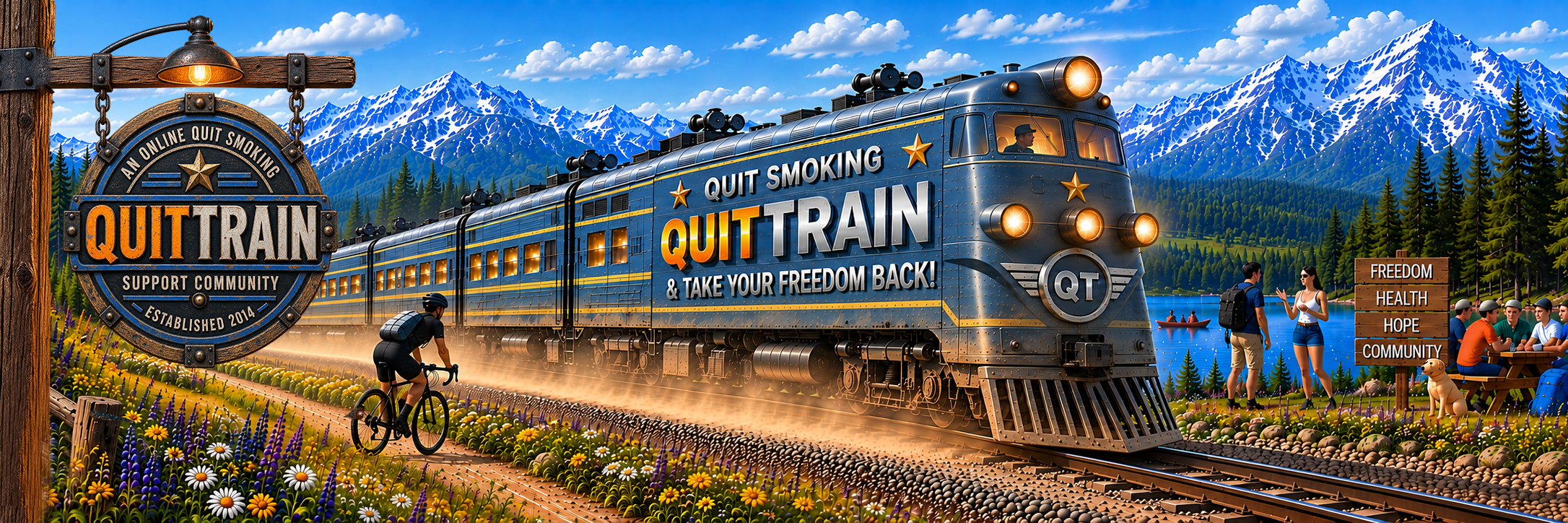 Quit Train, A Quit Smoking Support Community